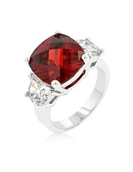 Garnet Triplet Ring