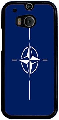 The North Atlantic Treaty Organization flag Hard Case for HTC ONE M8 ( Sugar Skull )