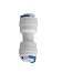 Natures Water FRIDGE FREEZER FILTER LLDPE WATER PIPE TUBING 1/4" TO 1/4" PUSHFIT FITTING - CONNECT 2 LENGTHS OF 1/4" PIPE TOGETHER