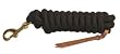 9' x 5/8 Cowboy Nylon Lead Rope Brown