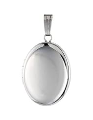 Oval Locket in Sterling Silver
