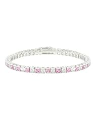 Valentine CZ Tennis Bracelet