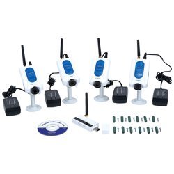 New Mitaki-Japan 2.4ghz Digital Wireless Security Set Built-In Ip Server 4 Channel Monitors New Mitaki-Japan 2.4ghz Digital Wireless Security Set Built-In Ip Server 4 Channel Monitors