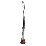 Xentris Red Guitar Wireless Phone Charm