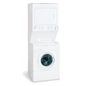 Frigidaire GLGH1642FS Gallery Series 27-Inch Stacked Washer/Dryer Gas Laundry Center
