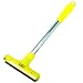 All Ride Profi Alu Eiskratzer mit Kupferklinge, extra lang (30 cm), gelb