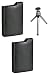 Multipack (2 Count): Replacement Battery for Specific Digital Camera and Camcorder Models / Compatible with Sony PSP-110, Sony PlayStation Portable Video Game Units: PSP-1000, PSP-1000K - Includes Mini Tripod with Expandable Legs