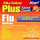 Search : Alka-Seltzer Plus Flu Medicine, Honey Orange Effervescent Tablets 20 Ea (3 pack)