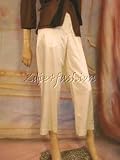 DKNY - $595 New DONNA KARAN Cream Duchesse Satin Cropped Pants 6