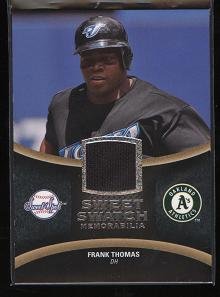 Frank Thomas 2008 Upper Deck Sweet Swatch Game Worn Jersey Card #SS-FT Toronto Blue Jays / Chicago White Sox