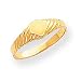 14k Childs Fancy Signet Ring - Size 3