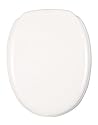Wenko 17580100 WC-Sitz Lombok, Fix-Clip Befestigung, hochwertiges Material, MDF, mehrfach lackiert, 45 x 34,5 cm, weiß