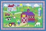 LA Rugs Olive Kids Country Farm 19x29