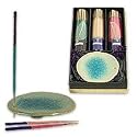 Incense sticks and dish, 'Wood Fragrances' (3 box sets)