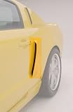 3dCarbon 691019 Ford Mustang 05-09 Quarter Panel Side Scoops