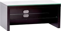 Optimum Precision P900 Open Television Cabinet - Satin Black