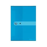 Produkt-Bild: Herlitz 11207073 Dokumententasche 6er Pack PP A5 blau transparent