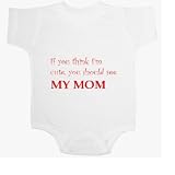 see my mom Baby Ultrasoft Onesie