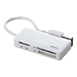 BUFFALO カードリーダー/ライター 39+4メディア対応 M2対応 ホワイト BSCRA39U2WHの画像