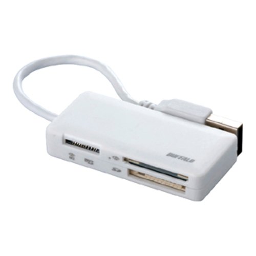 BUFFALO カードリーダー/ライター 39+4メディア対応 M2対応 ホワイト BSCRA39U2WH