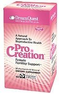 ProCreation Female Fertility Support DreamQuest Nutraceuticals 60 VCaps by DreamQuest Nutraceuticals