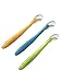 My Bubbi Silicone Spoon, Blue/orange/green, 3 Count (Boy Pack)