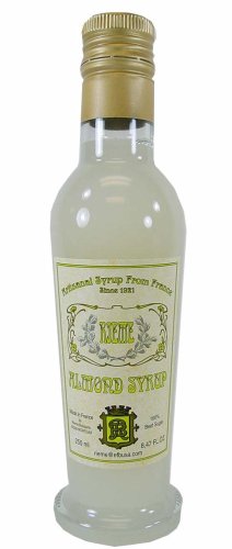 6 bottles of Almond All Natural Rieme French syrup beet sugar-8.47 fl oz ~ save and save... by Almond Syrups