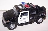 Kinsmart 1/40 Scale Diecast 2005 Hummer H2 Sut Police Colors 5" Long By 2" Wide