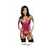  : 1st Fantasies Classy Stretch Starlet Satin and Lycra Bustier Set with Stockings Too! (Color Choices)