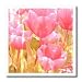 Vintage Pink Tulips Photography Flowers Easter - 6x6 Iron On Heat Transfer For White Material