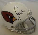 Larry Fitzgerald Autographed/Hand Signed Arizona Cardinals Mini Helmet