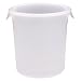 Rubbermaid Commercial Products FG572400WHT 8-Quart Round Storage Container