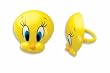 Tweety Bird Cupcake Ring Toppers - 12ct