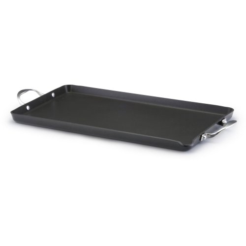 KitchenAid Gourmet Reserved 18-Inch by 10-Inch Double Burner Griddle, Black