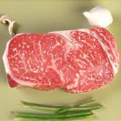 Kobe Wagyu Beef Rib-Eye Steaks - 2 x 14 oz. Steaks (Only $9.95 2nd Day Shipping!) by JustCaviar