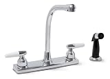Premier 204235 Concord Two-Handle Kitchen Faucet with Spray, Chrome