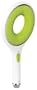 Rainshower Icon Handbrause moon white/eco green 1 Strahlart Rain Eco Funktion mit Winkeladapter f�r Montage an Brauseschlauch