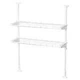 アイリスオーヤマ 押入れ伸縮2段棚 OST-75