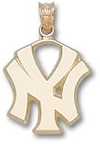 New York Yankees Ny 3/4 Charm/Pendant -14K/10K, Stainless Steel or Gold Plated