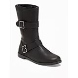 オールドネイビー OLD NAVY/ バックルモト ブーツ ブラックジャック シューズ 18cm【並行輸入】