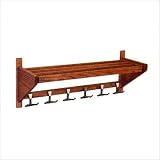 Claridge Products No. WAW127 Hat and Coat Rack WAW127-3/4