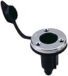 PERKO SPARE ROUND PLUG IN BASE 2 PIN CHROME PLATED
