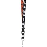 Detroit Tigers Two Tone Lanyard with Detachable Key Ring