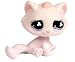 Hasbro - 606 - Littlest  Petshop - Petshop Single A - Chat Rose
