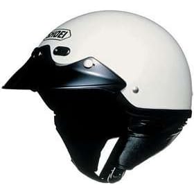 SHOEI ST-CRUZ STCRUZ CRUISER CRYSTAL WHITE SIZE:XXL MOTORCYCLE Open-Face-Helmet