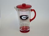 NCAA Georgia Bulldogs Acrylic Beverage Pitcher