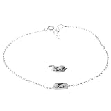 Sterling Silver Faith Nameplate Anklet and Toe Ring Set