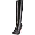 Buffalo London 111464 10177-180 SL SILK NAPPA BLACK 01, Damen Stiefel