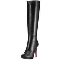 Buffalo London 111464 10177-180 SL SILK NAPPA BLACK 01, Damen Stiefel