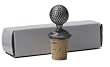 Golf Ball Shape Stopper w/cork In A White Box